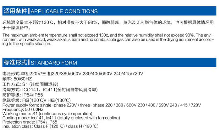 MSW MSWD系列高溫高濕異步電動機(jī)(圖2)